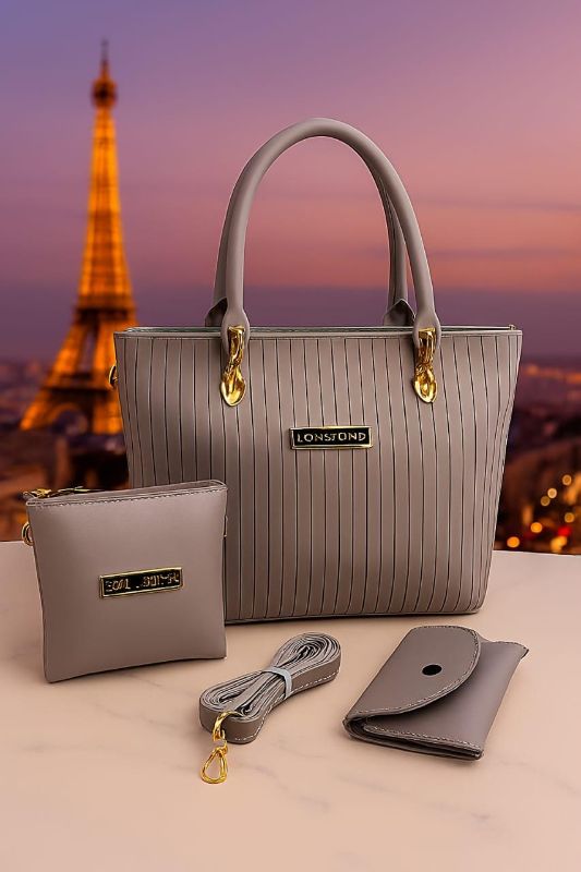 🌸 Jimmy Choo 3 Pieces Set Hand Bags For Ladies🌸