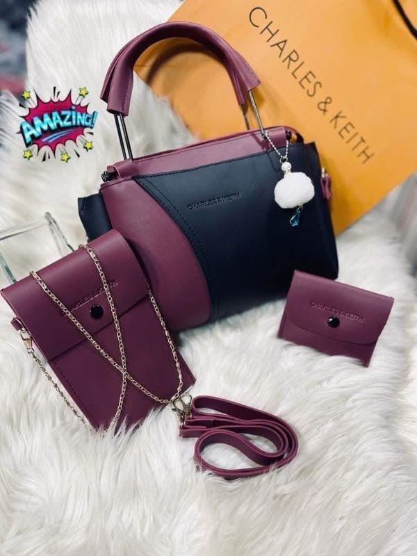 👜 Charles & Keith 3-Piece Set