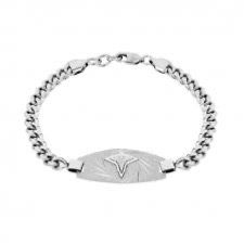 Bracelet trottoire paramédical  en argent 925