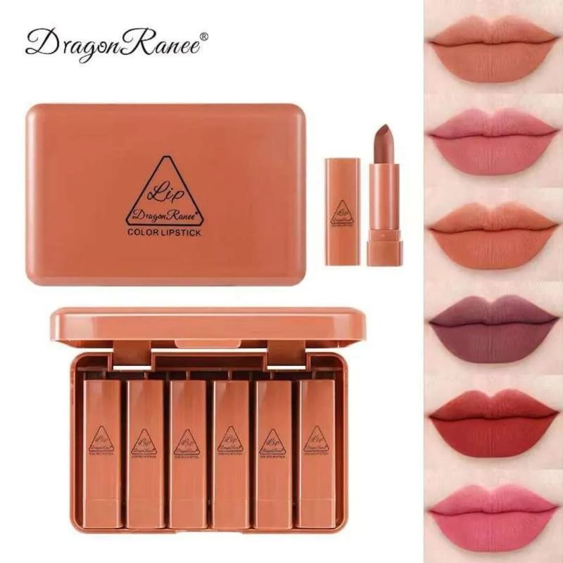 Dragon Ranee Long Lasting Lipstick, Pack Of 6