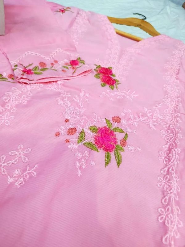 3 Pcs Women's Stitched Cotton