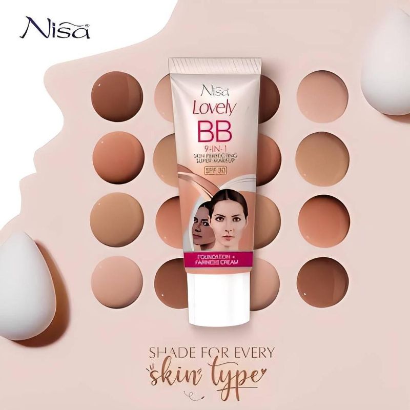 Light and High Coverage BB Cream - 1 Pcs - Smooth Dewy Finish