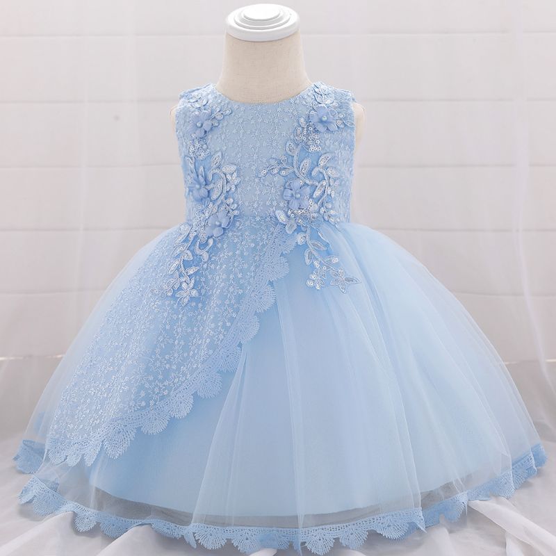 Cross-Border Girls and Children's Clothing Cross-Border Foreign Trade Wedding Dress Flower Girl Dress Girl Princess Dress Tutu Skirt Children's Performance Clothing