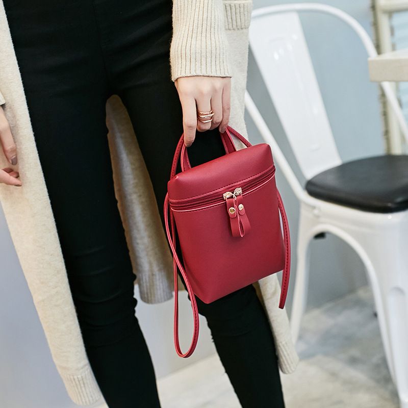 Foreign Trade Satchel Mobile Phone Bag Women's Bag 2025 New Trendy Casual Shoulder Crossbody Bag Bucket Bag Dropshipping