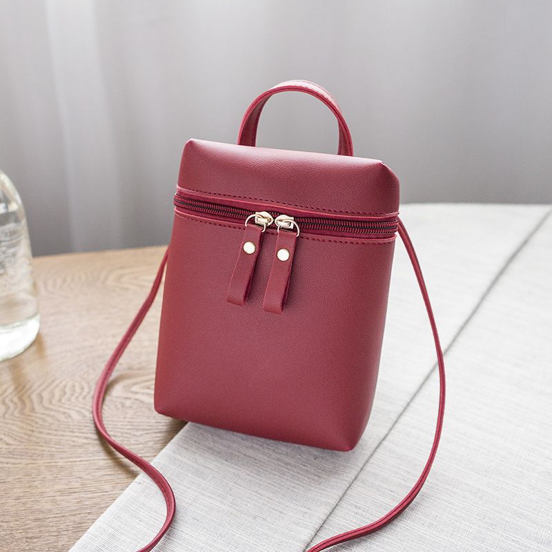 Foreign Trade Satchel Mobile Phone Bag Women's Bag 2025 New Trendy Casual Shoulder Crossbody Bag Bucket Bag Dropshipping