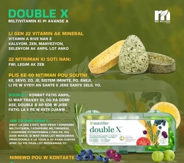 Notre multivitamine la plus avancée. Alimenté par la bonté des plantes. Fabriqué pour vous.

Contient 22 vitamines et minéraux, y compris les vitamines A à E, le calcium, le zinc, le magnésium, le sélénium et plus encore, et 22 nutriments provenant de fruits, de légumes et d'herbes cultivés dans nos fermes Nutrilite™ et nos fermes partenaires. Cette multivitamine ultime fournit plus de 40 nutriments pour aider à soutenir le cœur, le cerveau, les os, les yeux, l'immunité, la peau, l'énergie, le vieillissement en bonne santé, la santé cellulaire et la vitalité†.