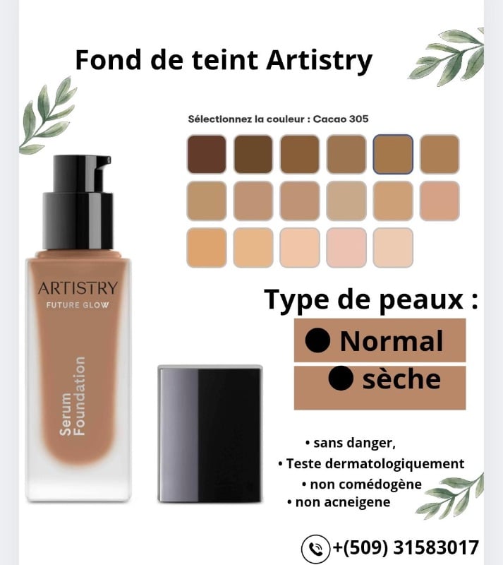 Un fond de teint avec la science du sérum. Une formule qui aime la peau dans votre teinte. Vous allez adorer l'avoir dans les deux sens, avec notre couverture hydratante qui cible l'apparence des signes de vieillissement et aide à éclaircir l'apparence d'une peau terne en une pour révéler un aspect impeccable, radieux et sain. Sans ingrédients d'origine animale

Végétalien

Pour tous les types de peau

Testé par un dermatologue

Pas de test sur les animaux

Testé contre les