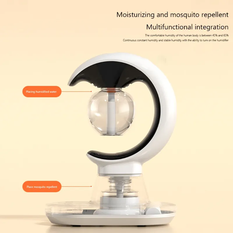 3-in-1 Humidification Mosquito Repellent Lamp | Smart Electric Mosquito Killer
