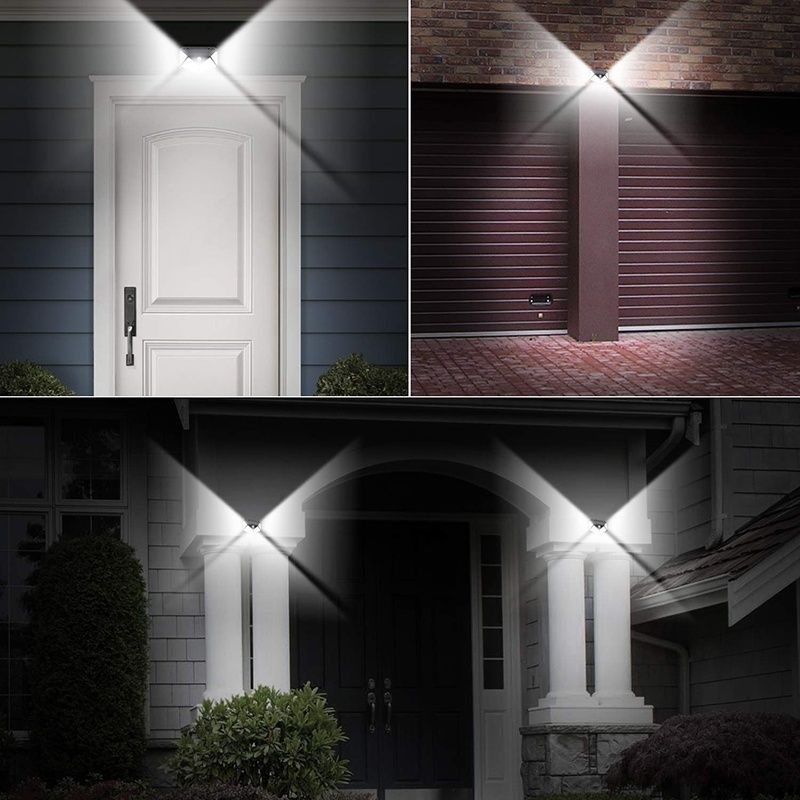 Solar Pathway Light BK-100 | 100 LED Motion Sensor Wall Light