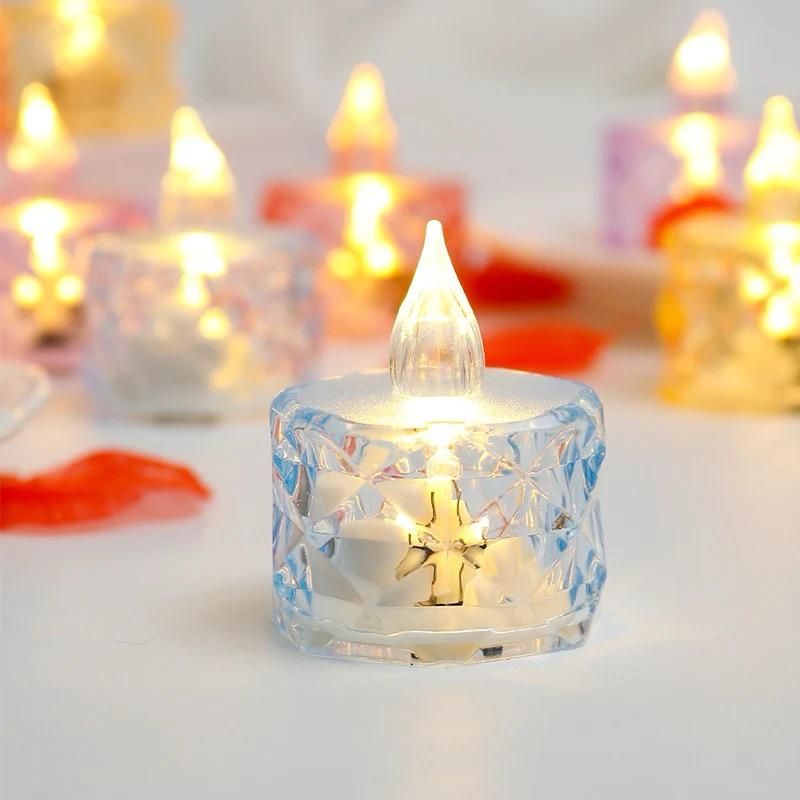 Pack of 24 Warm White Flameless LED Candles