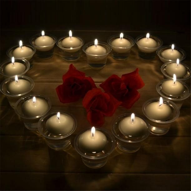 Long Burning Decorative Candles (Pack of 12)