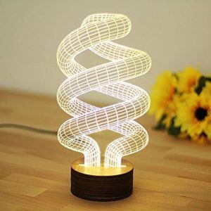 3D Amazing Optical Illusion LED Night Table Lamp