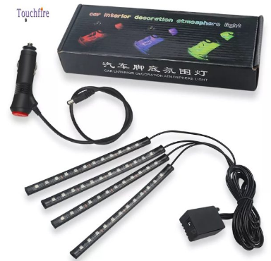 1 Set Car RGB 48 LED Strip Light 5050 SMD – Bluetooth App Control