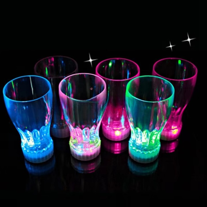 Plastic LED Flashing Cup (1 Pc with Box – 250ml)