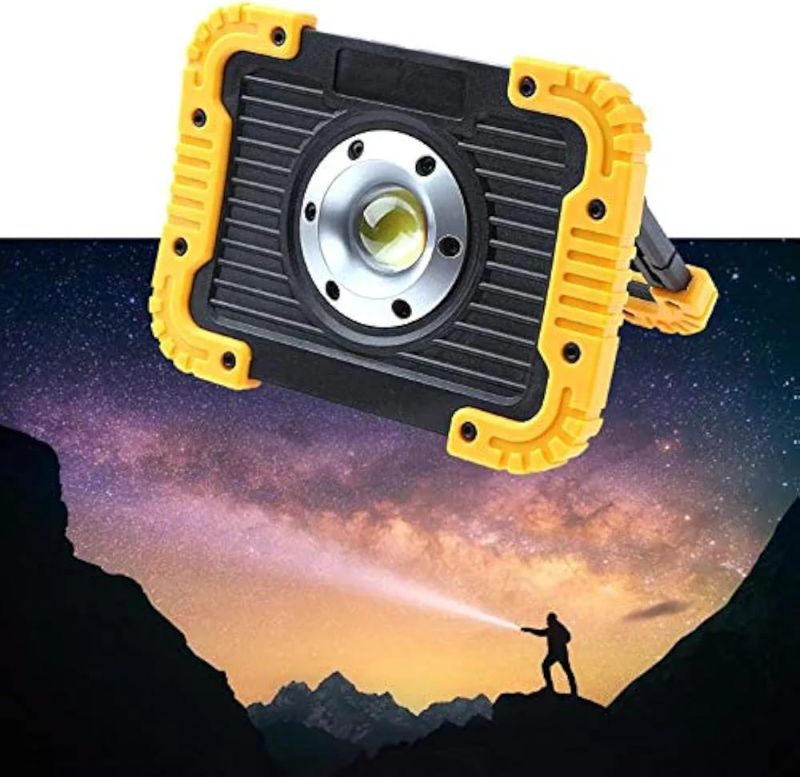 Multifunction LED Work Light with Power Bank | COB Floodlight | 3 Light Modes
