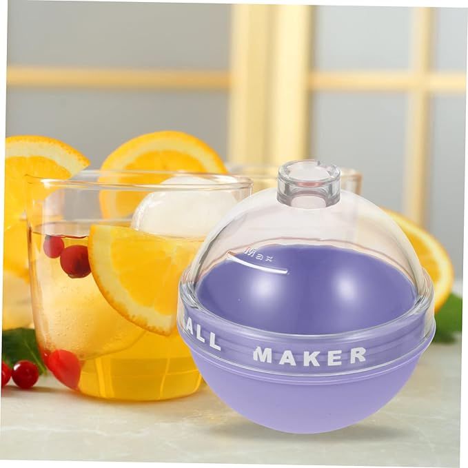 Bulb Ice Cube Hockey Mold Silicone Ice Maker Ball Tray random color
