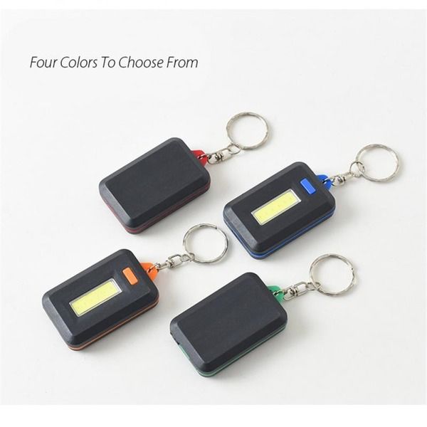 Mini COB Keychain Light | Multifunctional Square Key 3 Modes Light