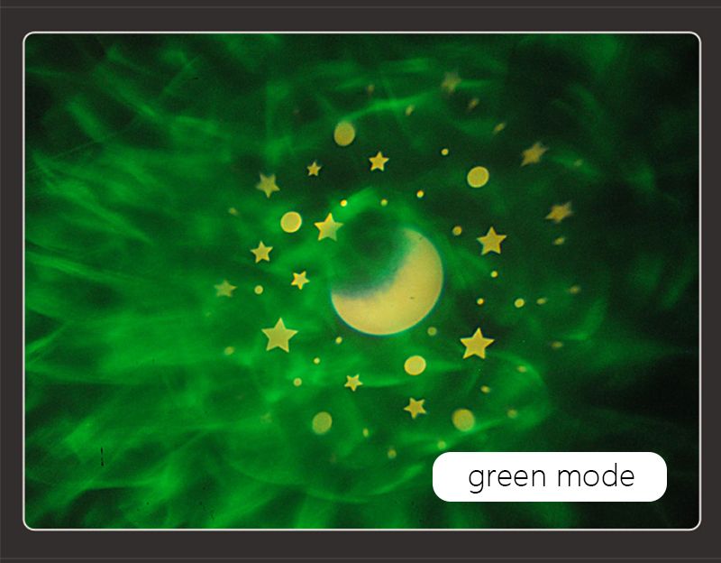 Bedroom Ocean Light Projector – LED Star & Wave Sky Rotating