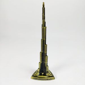 Metal Burj Khalifa Model 9 Inches Decoration Piece