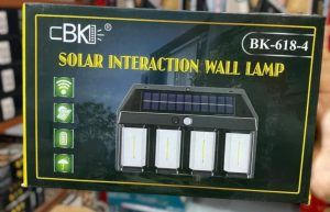 BK-618-4 | 4 LED 2400LM Motion Sensor Energy Saving Solar Light