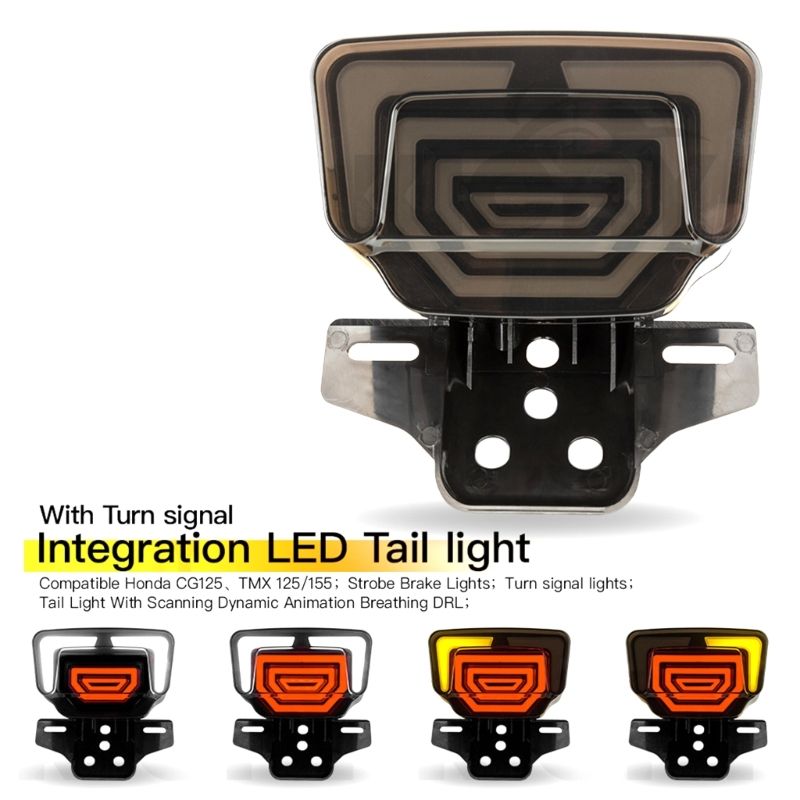 Fancy DRL LED Tail Light – Motorcycle 70cc & 125cc