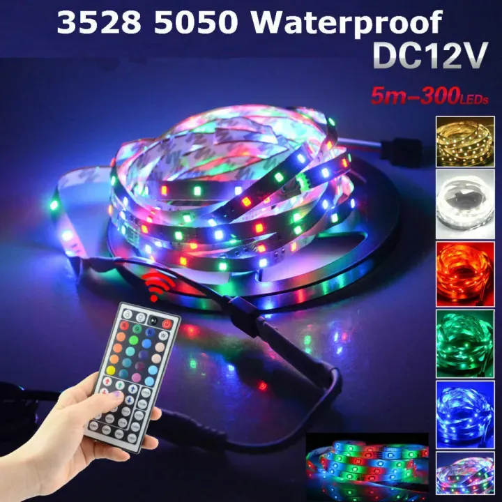 RGB LED Strip Light | With Remote & 12V  | Multicolor