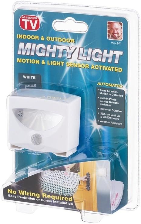 Indoor & Outdoor LED Motion Sensor Light – Wireless, Battery Powered