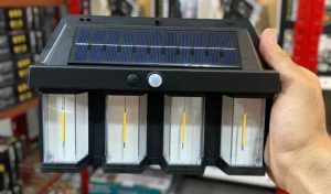 BK-618-4 | 4 LED 2400LM Motion Sensor Energy Saving Solar Light