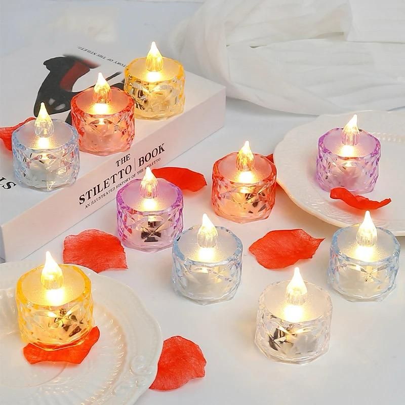 Pack of 24 Warm White Flameless LED Candles