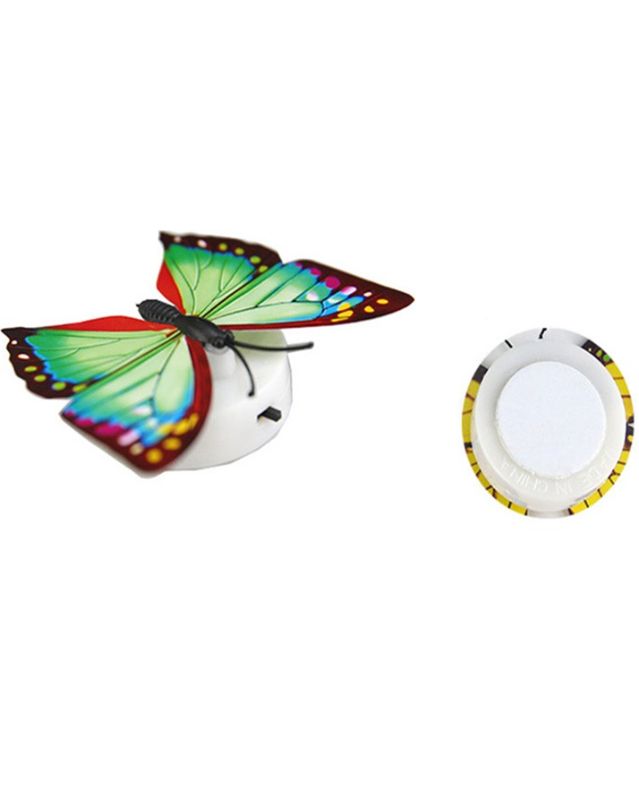 Glow In The Dark 3D LED Butterfly Color-Changing Light  (1 PC)
