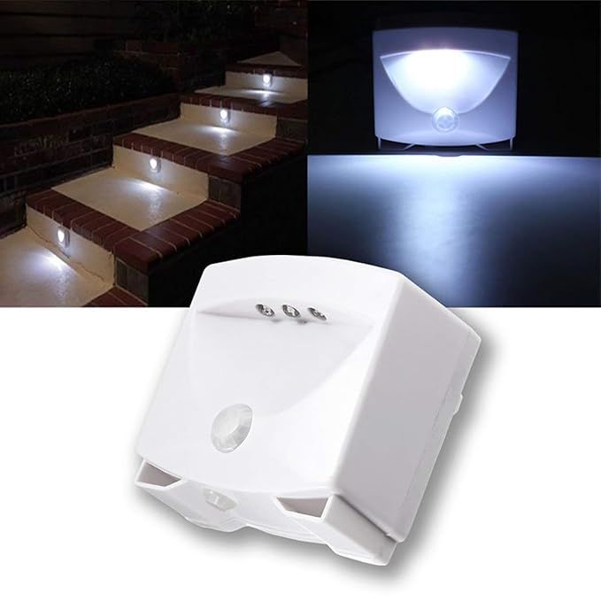 Indoor & Outdoor LED Motion Sensor Light – Wireless, Battery Powered