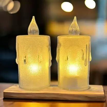Crystal Small Table Light | Battery Operated | Romantic Acrylic Light