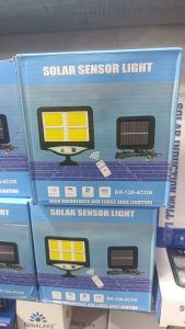 Solar Street LED Sensor Light Wall Light (BK-128-4COB)