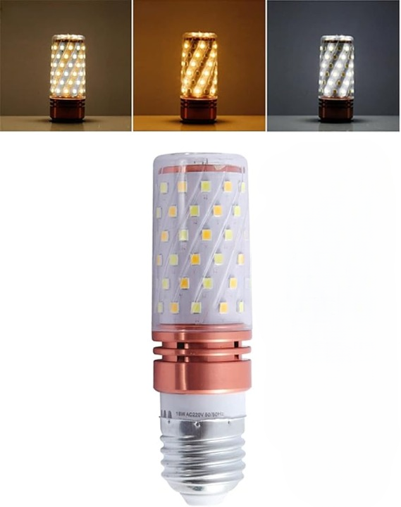 3-in-1 Light Modes E27 LED Corn Light Bulb| 12W / 16W