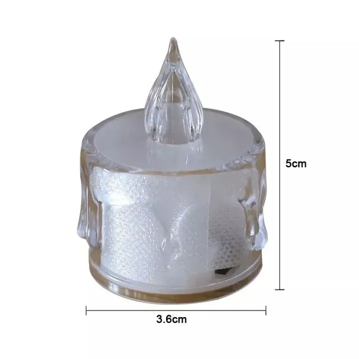 Battery Operated Tea Lights | Decorative Flickering Candles
