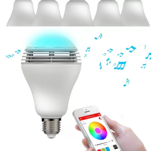 E27 Bluetooth Smart LED Bulb | RGB Light Bulb | App Control built in Speaker