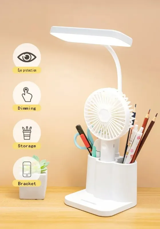 Learning Dormitory Bedroom Bedside Reading Table Lamp (QP-2209-B)