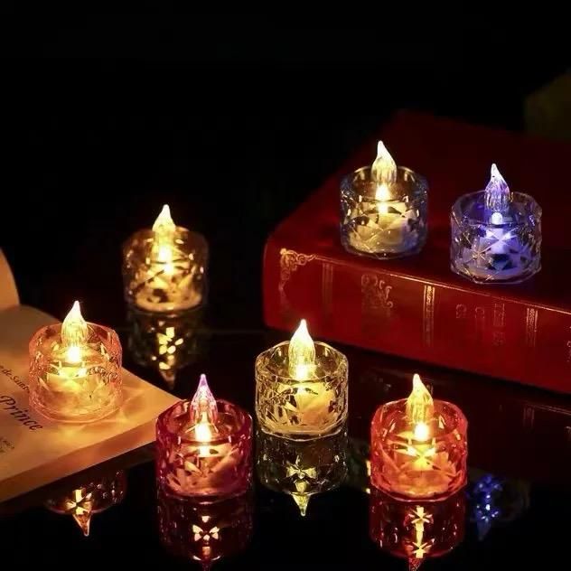 Pack of 24 Warm White Flameless LED Candles