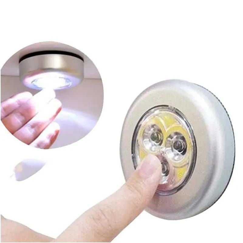 3 Bulb Touch Light | Wireless Touch Under Cabinet & Wardrobe Light (Made in China)