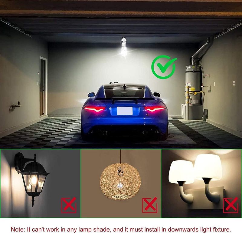 360° Smart Light Socket | Auto On/Off Detection | Energy Saving Infrared Motion Sensor Holder