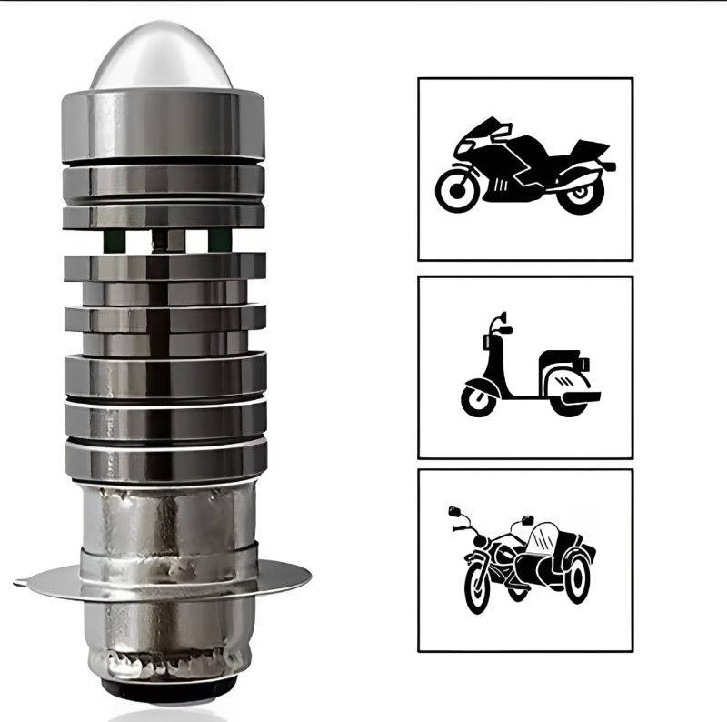 Bike Headlight Bulb – Super Bright Fog Light | 70cc–125cc bike with Dual function