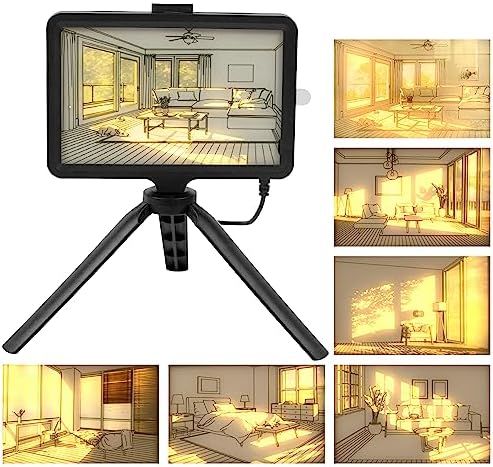 Glowing Art Photo Frame Desktop Decorative Light | Painting Night Light
