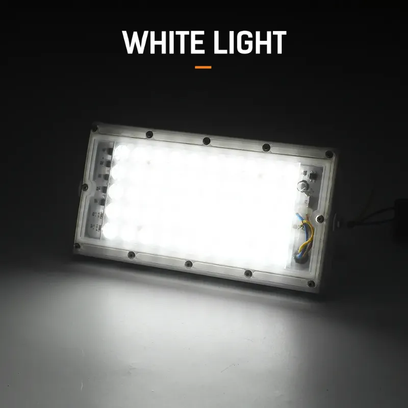 50W LED Outdoor Flood Light – DC 12V | Waterproof IP65 | Super Bright