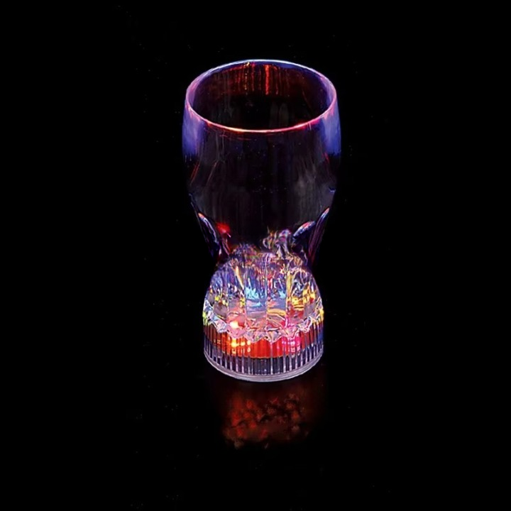 Plastic LED Flashing Cup (1 Pc with Box – 250ml)
