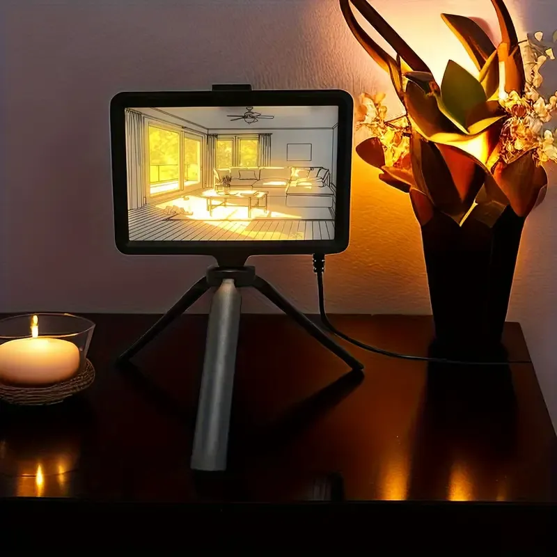 Glowing Art Photo Frame Desktop Decorative Light | Painting Night Light