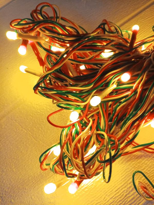 Decorative Warm White Fairy / String Light – 50 Ft | 61 SMD | Waterproof