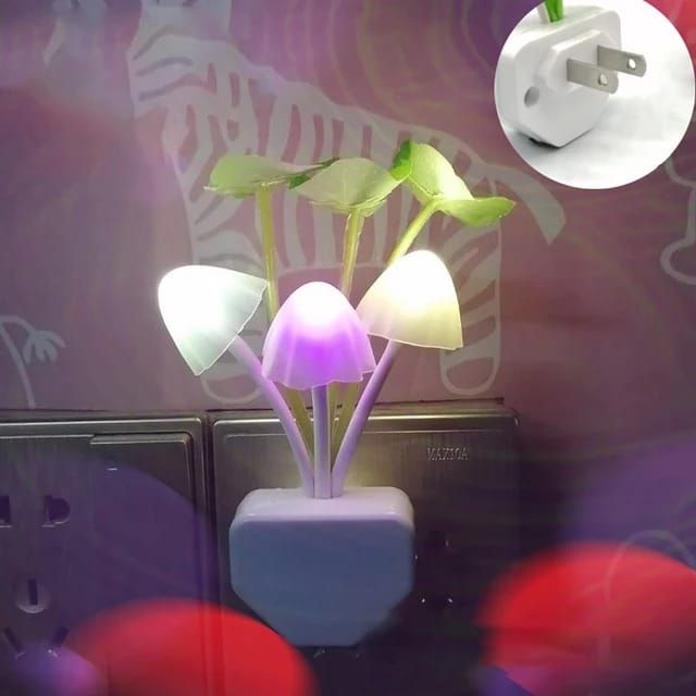Mushroom LED Night Light | Color-Changing Flower Light