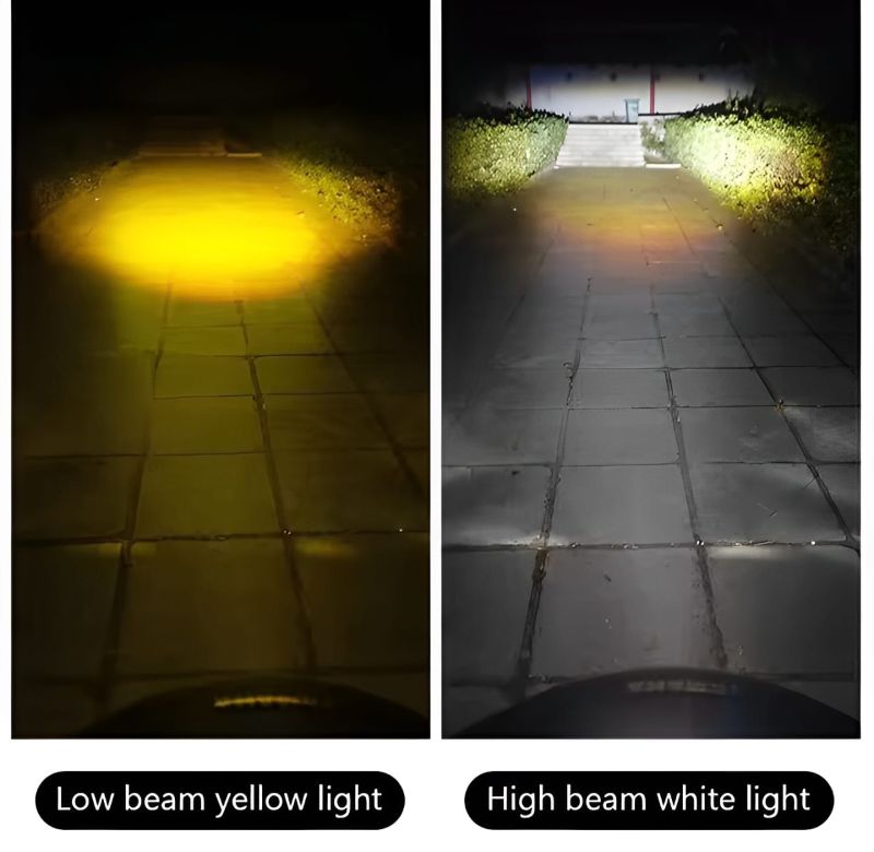 Bike Headlight Bulb – Super Bright Fog Light | 70cc–125cc bike with Dual function
