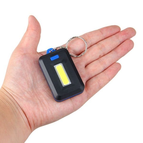 Mini COB Keychain Light | Multifunctional Square Key 3 Modes Light