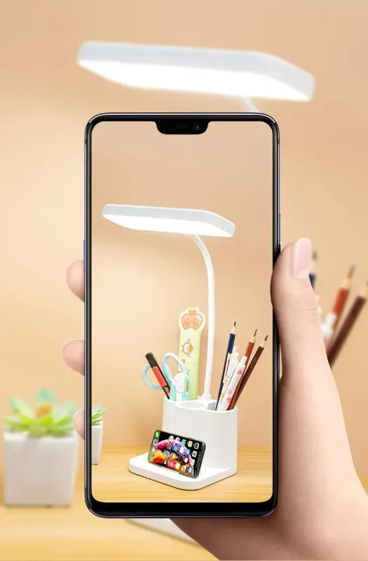 Learning Dormitory Bedroom Bedside Reading Table Lamp (QP-2209-B)